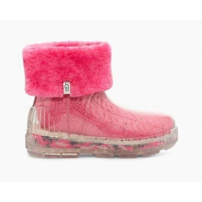 UGG Drizlita Clear Boot Taffy Pink