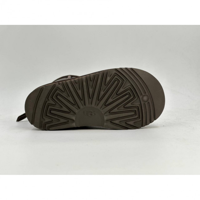 UGG Kids Zip Metallic Chocolate