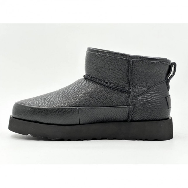 UGG Classic Sugar Ultra Mini Black