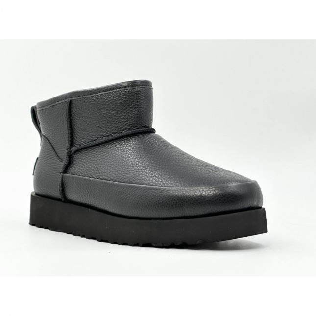 UGG Classic Sugar Ultra Mini Black