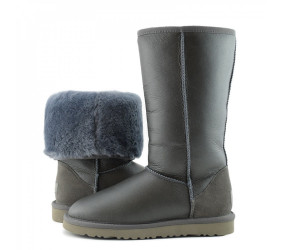UGG Classic Tall Metallic Grey