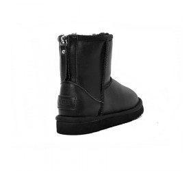UGG Kids Zip Metallic Black