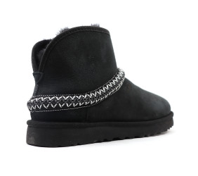 UGG Classic Mini Cresent Black