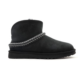 UGG Classic Mini Cresent Black