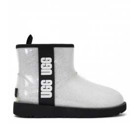 UGG Classic Clear Mini White Black