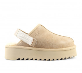 UGG Goldenstar Clog Platform Sand