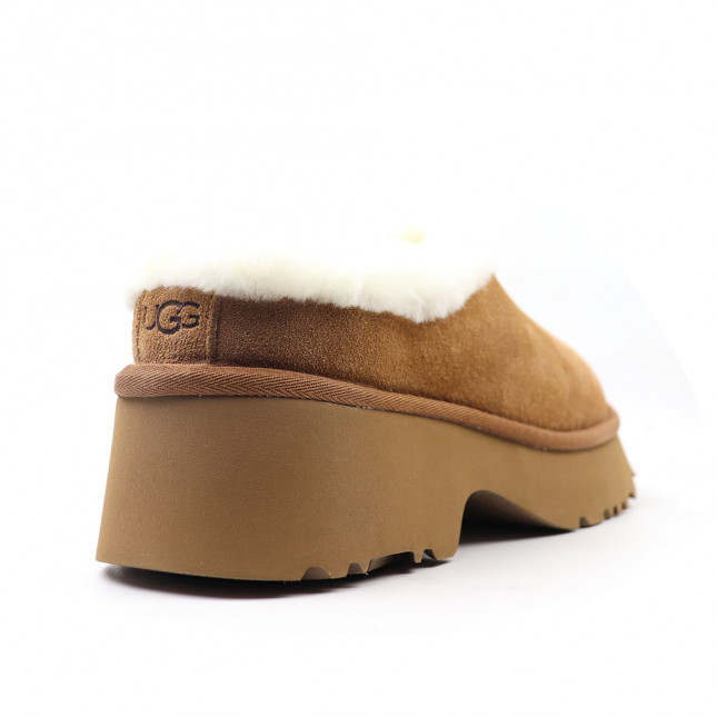 UGG New Heights Cozy Clog Chestnut